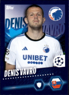 Denis Vavro FC Kobenhavn samolepka Topps UEFA Champions League 2023/24 #543