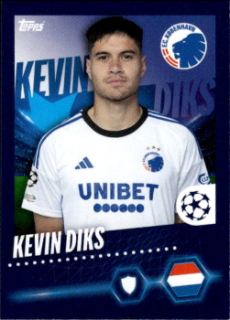 Kevin Diks FC Kobenhavn samolepka Topps UEFA Champions League 2023/24 #546