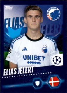 Elias Jelert FC Kobenhavn samolepka Topps UEFA Champions League 2023/24 #547