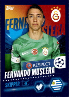 Fernando Muslera Galatasaray AS samolepka Topps UEFA Champions League 2023/24 #561