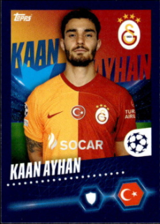 Kaan Ayhan Galatasaray AS samolepka Topps UEFA Champions League 2023/24 #564