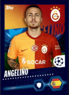 Angelino Galatasaray AS samolepka Topps UEFA Champions League 2023/24 #566