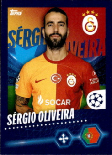 Sergio Oliveira Galatasaray AS samolepka Topps UEFA Champions League 2023/24 #568