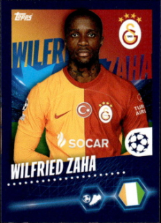 Wilfried Zaha Galatasaray AS samolepka Topps UEFA Champions League 2023/24 #573