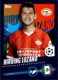 Hirving Lozano PSV Eindhoven samolepka Topps UEFA Champions League 2023/24 #594