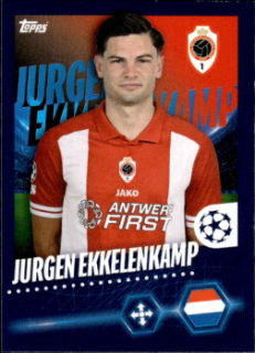 Jurgen Ekkelenkamp Royal Antwerp FC samolepka Topps UEFA Champions League 2023/24 #606