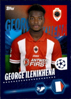 George Ilenikhena Royal Antwerp FC samolepka Topps UEFA Champions League 2023/24 #610