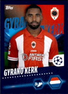 Gyrano Kerk Royal Antwerp FC samolepka Topps UEFA Champions League 2023/24 #612