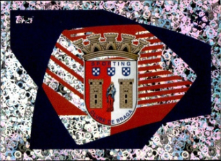 Club Logo SC Braga samolepka Topps UEFA Champions League 2023/24 #617