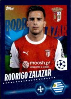Rodrigo Zalazar SC Braga samolepka Topps UEFA Champions League 2023/24 #623
