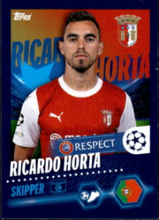 Ricardo Horta SC Braga samolepka Topps UEFA Champions League 2023/24 #630