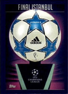 Final Istanbul 2005 samolepka Topps UEFA Champions League 2023/24 UCL adidas Starball History #640