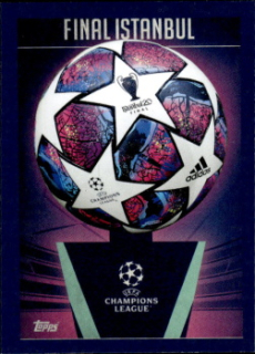 Final Lisbon 2020 samolepka Topps UEFA Champions League 2023/24 UCL adidas Starball History #655