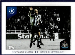 Alan Shearer Newcastle United samolepka Topps UEFA Champions League 2023/24 Memories That Stick #663