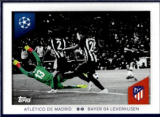 Jan Oblak Atletico Madrid samolepka Topps UEFA Champions League 2023/24 Memories That Stick #666