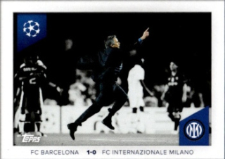 Jose Mourinho Internazionale Milano samolepka Topps UEFA Champions League 2023/24 Memories That Stick #668