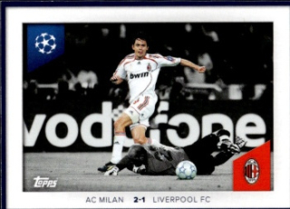 Filippo Inzaghi A.C. Milan samolepka Topps UEFA Champions League 2023/24 Memories That Stick #671