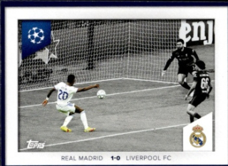 Vinicius Junior Real Madrid samolepka Topps UEFA Champions League 2023/24 Memories That Stick #687