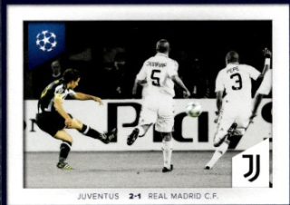 Alessandro Del Piero Juventus FC samolepka Topps UEFA Champions League 2023/24 Memories That Stick #694