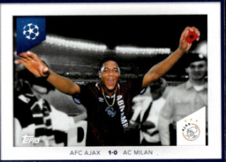 Patrick Kluivert AFC Ajax samolepka Topps UEFA Champions League 2023/24 Memories That Stick #706