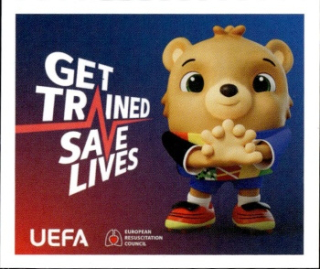 Corporate Sticker samolepka Topps EURO 2024 Introduction #UEFA3