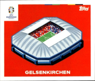 Gelsenkirchen samolepka Topps EURO 2024 Host of the UEFA Euro 2024 #EURO6