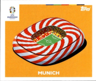 Munchen samolepka Topps EURO 2024 Host of the UEFA Euro 2024 #EURO9