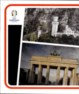Germany Landmark Germany samolepka Topps EURO 2024 #GER-P1