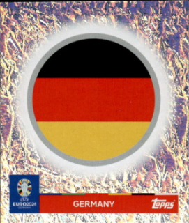 Emblem Germany samolepka Topps EURO 2024 #GER1