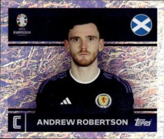 Andrew Robertson Scotland samolepka Topps EURO 2024 #SCO2