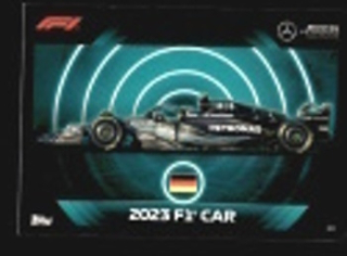 2023 F1 Car Mercedes-AMG Topps F1 Turbo Attax 2023 #29