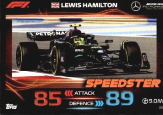 Lewis Hamilton Mercedes-AMG Topps F1 Turbo Attax 2023 #35