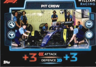 Williams Pit Crew Williams Topps F1 Turbo Attax 2023 #94