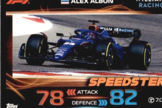Alex Albon Williams Topps F1 Turbo Attax 2023 #96
