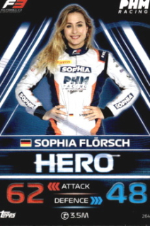 Sophia Florsch PHM Racing Topps F1 Turbo Attax 2023 F3 Heroes 2023 #264