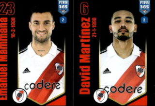 Emanuel Mammana / David Martinez River Plate samolepka Panini FIFA 365 2024 #10