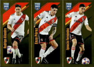 Rodrigo Aliendro / Enzo Perez / Ignacio Nacho Fernandez River Plate samolepka Panini FIFA 365 2024 #11