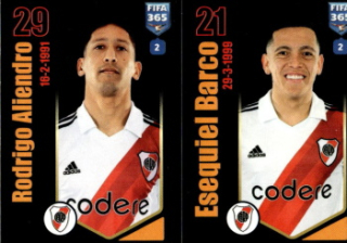 Rodrigo Aliendro / Esequiel Barco River Plate samolepka Panini FIFA 365 2024 #14