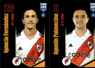 Ignacio Nacho Fernandez / Agustin Palavecino River Plate samolepka Panini FIFA 365 2024 #16