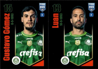 Gustavo Gomez / Luan Palmeiras samolepka Panini FIFA 365 2024 #40