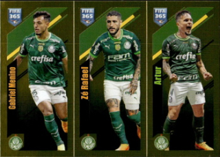 Gabriel Menino / Ze Rafael / Artur Palmeiras samolepka Panini FIFA 365 2024 #43