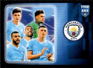 Club Identity Manchester City samolepka Panini FIFA 365 2024 #84
