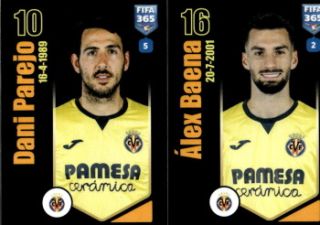 Dani Parejo / Alex Baena Villarreal CF samolepka Panini FIFA 365 2024 #191