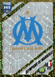 LOGO Olympique de Marseille samolepka Panini FIFA 365 2024 #205