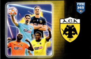 Club Identity AEK Athens samolepka Panini FIFA 365 2024 #260