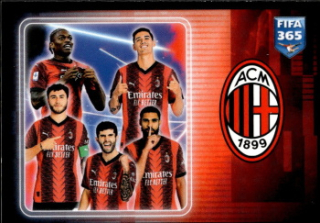 Club Identity A.C. Milan samolepka Panini FIFA 365 2024 #340