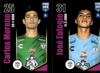 Carlos Moreno / Jose Eulogio CF Pachuca samolepka Panini FIFA 365 2024 #358