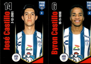 Jose Castillo / Byron Castillo CF Pachuca samolepka Panini FIFA 365 2024 #361