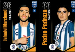 Jahaziel Marchand / Pedro Pedraza CF Pachuca samolepka Panini FIFA 365 2024 #362