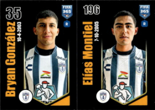 Bryan Gonzalez / Elias Montiel CF Pachuca samolepka Panini FIFA 365 2024 #364